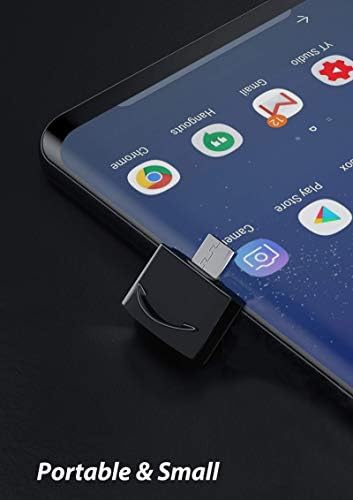Adaptador USB-C fêmea para masculino Compatível com o seu livro de 10,6 polegadas de Galaxia Samsung com carregador Tipo C para