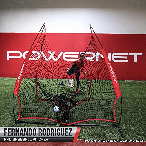 PowerNet Alemão Marquez Progressivo Ponderado Treinamento Baseballs | 9 Pacote vários pesos | Melhorar a força do braço