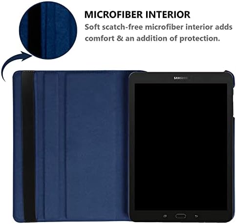 Caso para o Samsung Galaxy Tab 2 10,1 polegadas 2012, 360 graus Caso de suporte rotativo Tampa de proteção completa, com