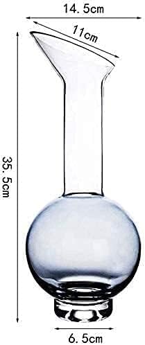 Decanter Conjunto de uísque decantador decantador Decanter de decantelamento de cristal Decanter 1500 ml com 400 ml de