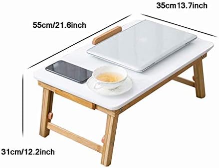Bandeja de lapto de lapto de tamanho grande zhaoleei bandeja de mesa de colapinha, bandeja de mesa de volta, que serve