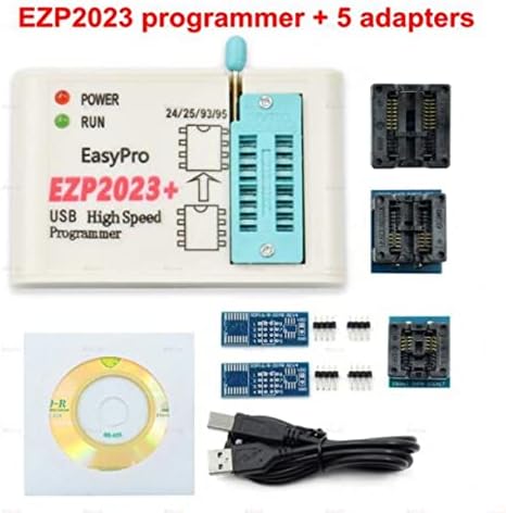 Yesyzx bem-intensidade 1 SET EZP2023 Programador USB SPI de alta velocidade EZP 2023 Suporte 24 25 93 95 EEPROM 25 Flash BIOS Chip melhor