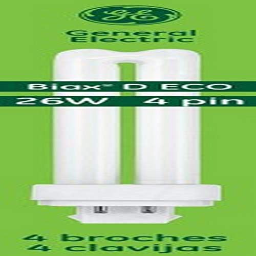 Iluminação GE 97602 Energia Smart CFL 1710 lúmen Lâmpada dupla BIAX com base G24D-3, 1 pacote 1