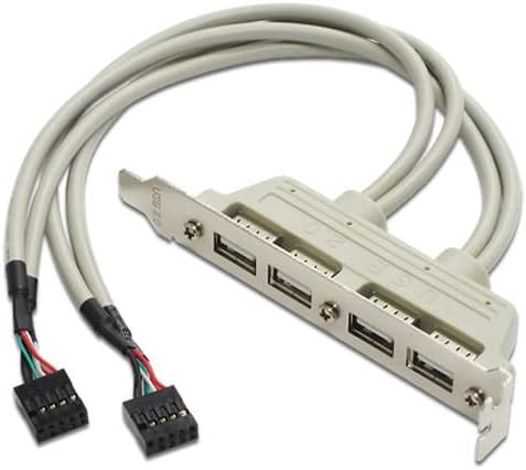 Ainex RS-004C USB traseiro, 4 portas