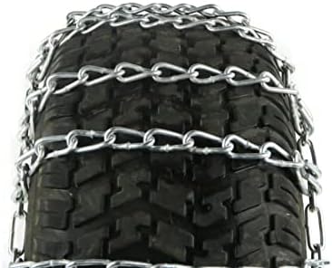 A ROP SHOP | 2 par de cadeia de pneus de ligação para Cub Cadet 16x7,5x8 dianteiro 23x10x12 pneus traseiros do trator