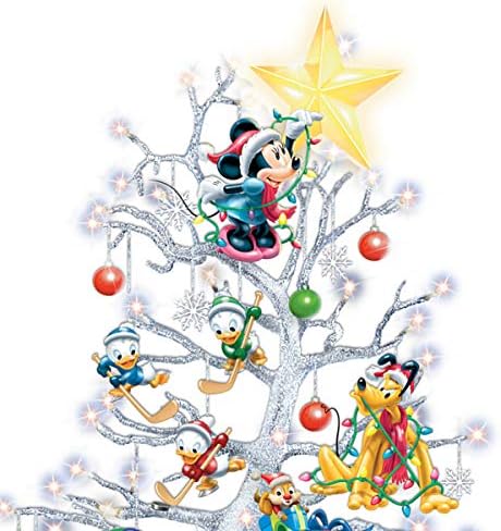 A Árvore de Natal de Bradford Exchange Magic of Disney pré-iluminada