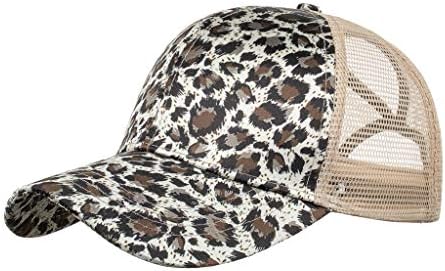 Caps de beisebol de leopardo unissex