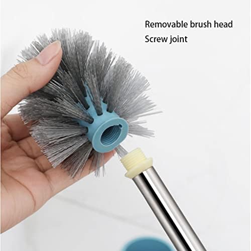 Escova de escova de vaso sanitário pincel e suporte de suporte, escova de limpeza de vaso sanitário com suporte de secagem