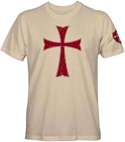 Cavaleiros Templar Crusader Cross Men's Tir