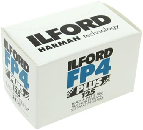 Ilford FP4 Plus, filme de impressão em preto e branco, 135, ISO 125, 24 Exposures 5 pacote