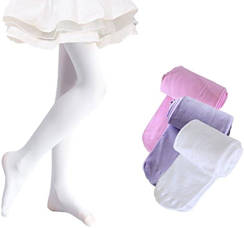 Ehdching pacote de 3 garotas meninas meninas de bebê de microfibra macio dança de balé meias de meia -calça de meia -calça…