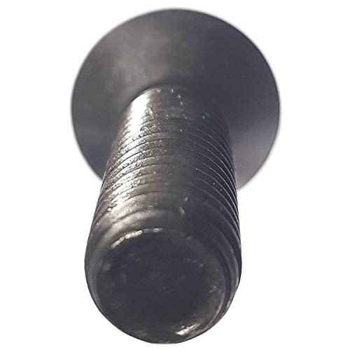 2-64 x 1/2 parafusos de tampa de cabeça plana de tampa de tampa de aço 8 de aço Óxido preto Qtdy 500