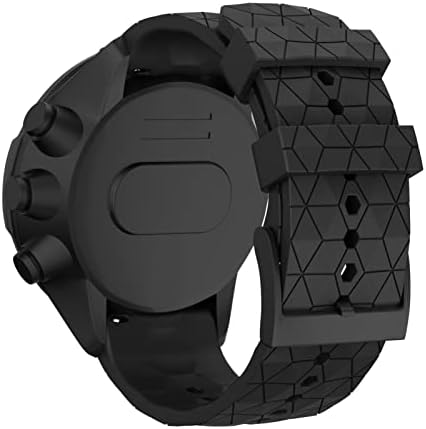 TTUCFA 24mm Substituição Silicone Smart Watch tiras para Suunto D5/7/9/Baro Spartan Sport Wrist HR Baro Smartwatch Watchbands Bracelet