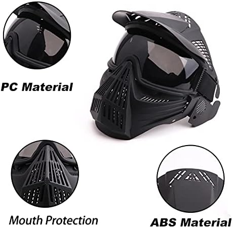 SenMortar Airsoft Mask Full Face Máscaras Táticas Equipamento de Proteção para o Halloween CS Acessórios para fantasia