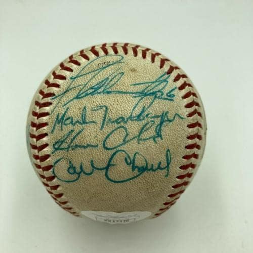 Vladimir Guerrero pré -novato 1996 A equipe de senadores de Harrisburg assinou Baseball JSA - Bolalls autografados