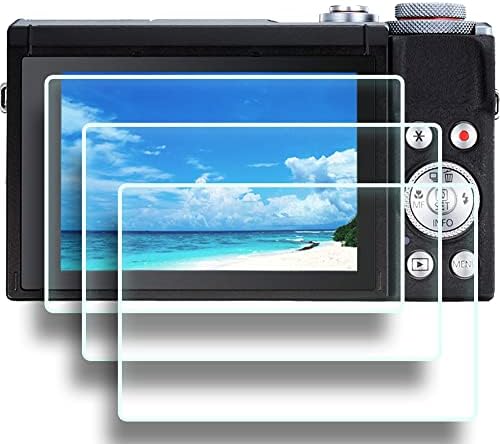 Ugpine G7 x Mark III Protetor de tela para câmera digital da Canon G7X Mark III, Dureza 9H G7XIII Vidro temperado