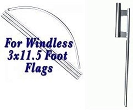 Kit de bandeira de penas de swoooper atm