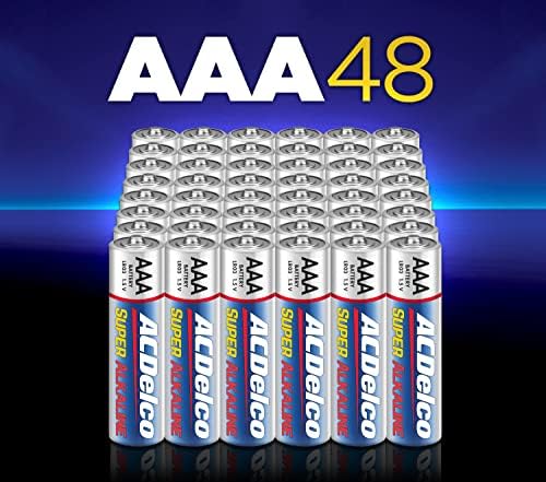 Baterias ACDELCO 8-CONTENS 9 VOLT, BATERAGEM MAXIMENTO POWER SUPER ALCALINA E ACDELCO 48 BATERIAS AAA AAA, BATERIA
