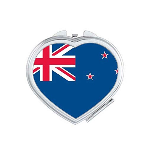 NOVA ZELAND FLAND NACIONIA Oceania Country Mirror Travel Magnificação portátil portátil maquiagem de bolso