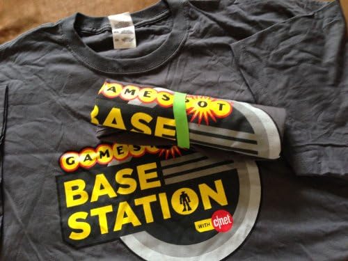 T -shirt da estação base gamespot