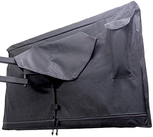 Capa de TV ao ar livre de Bozzcovers 86-90 polegadas - com zíper, à prova de intempéries, Proteção à prova d'água