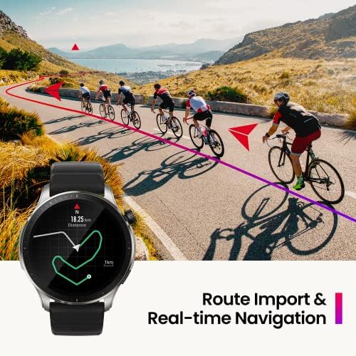 Amazfit GTR 4 Smart Watch for Men Android iPhone, GPS, Alexa embutido, chamadas Bluetooth, mais de 150 modos esportivos, duração