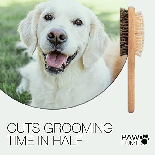 Pawfume 2-em-1 Brush de estimação + shampoo e condicionador de cachorro