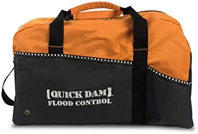 Dam Quick Dam QdDuff17-4 Barreiras de 17ft Kit de barreira de inundação, pacote de 17 pés 4, preto, 4 peças