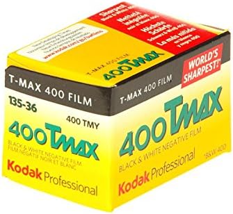 Kodak 400 TMAX Profissional ISO 400, 36mm, 36 exposições, pacote preto e branco do filme 5