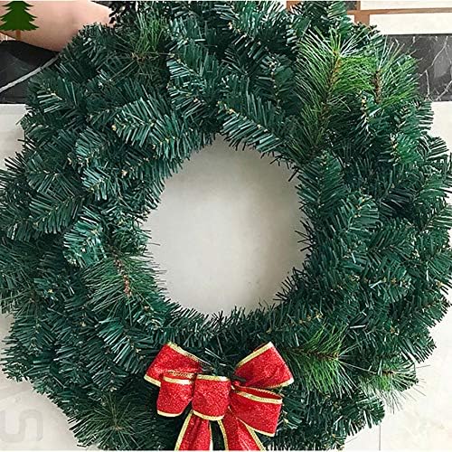 Canadian Pine Artificial Christmas Wreath for Front Door Decoration and Christmas Party, ilats