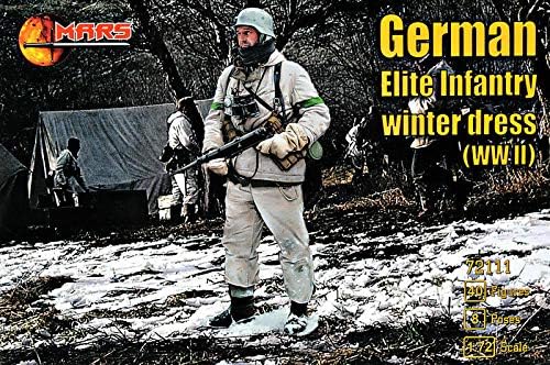 Marte Figuras 72111-1/72 Kit de Divisão de Campo de Elite Alemã