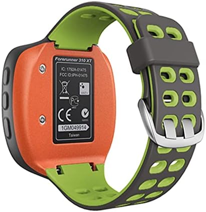 ANKANG colorido Sport Silicone Watch Band para Garmin Forerunner 310xt Watch Substitui Watch Strap