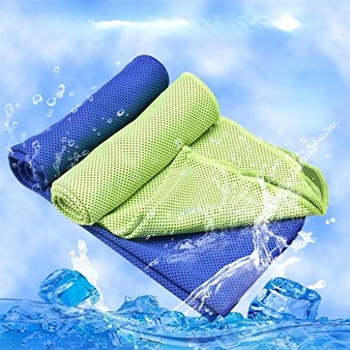 HBVGXS 2pcs toalhas de ioga esportes frios de pano de futebol de futebol Basquete de basquete de gelo e ginástica