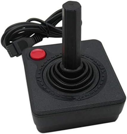 Sobrate LVW616 Controlador de joystick de substituição para Atari 2600 Console System Black