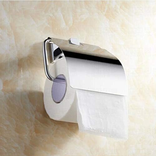 Cabilock Banheiro de cobre montado na parede Suporte de tecido de aço inoxidável de papel toalha de toalha de papel higiênico de papel