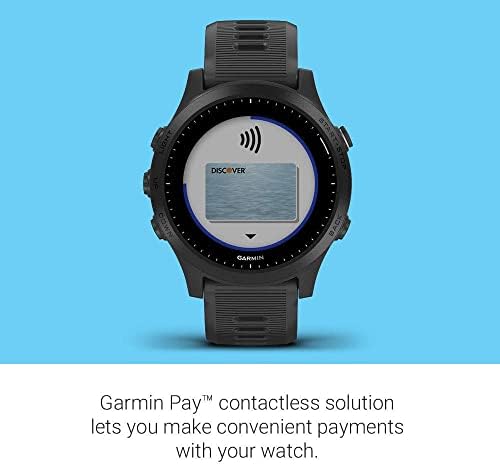 Garmin Forerunner 945, GPS Premium Running/Triathlon Smartwatch com música, Black