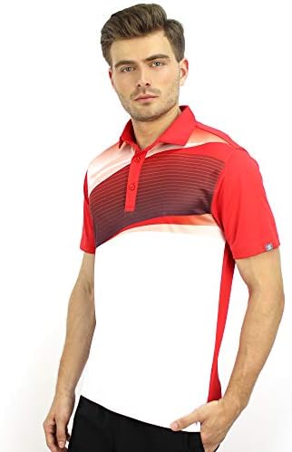 Camisas de boliche masculinas de Savalino Material Wicks Sweat & Seca Rápido, Tamanho S-5xl