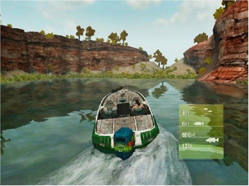 O frenesi de pesca de Rapala com pólo de pesca - Nintendo Wii