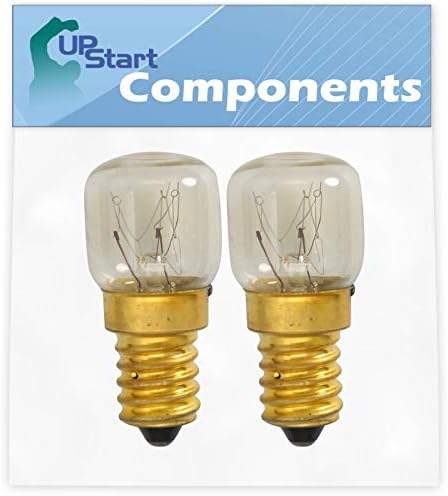 2 -Pack 4173175 Substituição da lâmpada para Whirlpool RBS277PVB04 - Compatível com lâmpada de lâmpada de forno