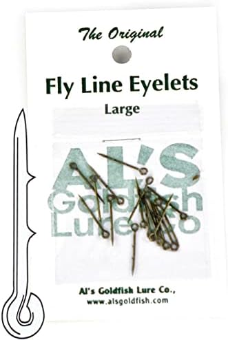 Al's Goldfish Lure Co. FL2-24 ilhó da linha da mosca, grande para pesos de linha 6, 7, 8, 9