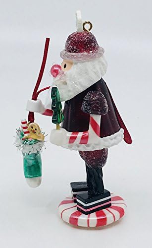 Hallmark Keepsake Christmas Ornament Candy Claus - 1ª série de colecionadores de noel de nutcrackers