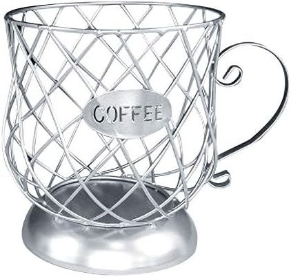 Rack de armazenamento de suporte de café em forma de xícara para balcão de cafeter barra de cafeteros multifuncionais