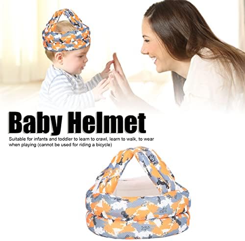Capacete bebê, chapéu de almofada infantil Lavagem de mão para caminhar por 6 meses a 8 anos
