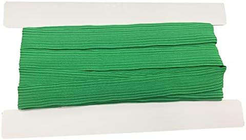 5/8 '' elástico trançado 5 jardas - cordão elástico trançado, alta elástico elasticidade malha elástica plana elástica para costura