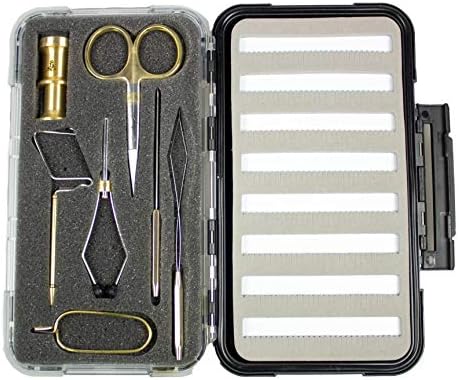 Dr. Slick Fly Tying Tools Gift Set With Fly Box Combo
