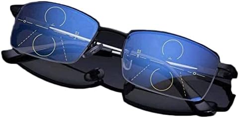 Hacoro 2023 Novo Progressivo Titanium Far e Near Dual Use Reading Glasses