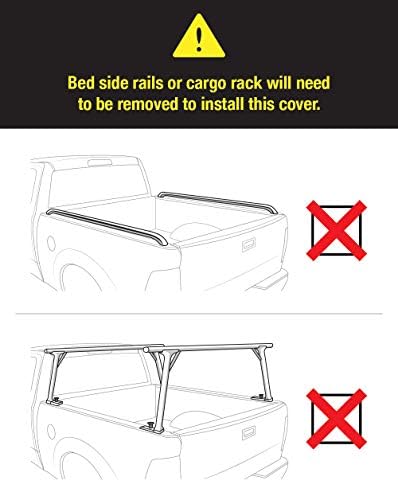 Maxmate Roll-up Soft Truck Bed Tonneau Compatível com 2019-2023 Ford Ranger | 5 'cama | TCF169066