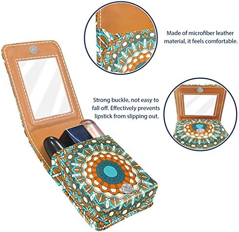 Caixa de batom de maquiagem para o organizador de batom portátil do Fora do Flourish Vintage com Mini Mini Makeup Bag