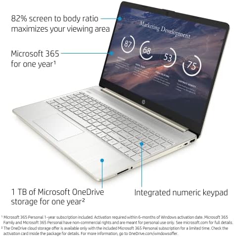 HP 2022 Laptop mais recente com o Microsoft Office incluiu uma tela de 1 ano e 15,6 , AMD ATHLON 3050U 16 GB RAM 1TB SSD HDMI