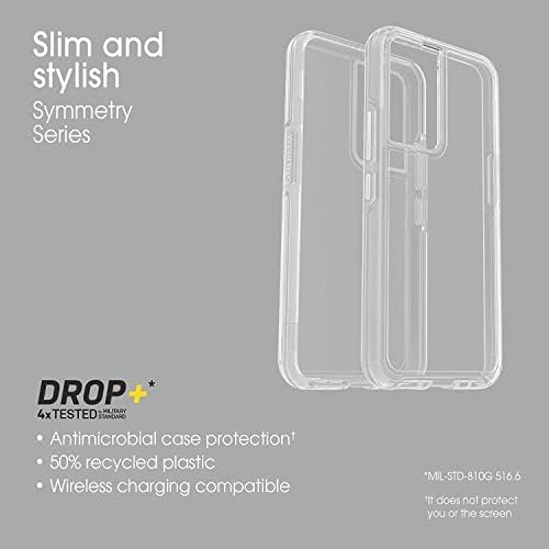 Otterbox Symmetry Clear Series Caso para Samsung Galaxy S22 - embalagem não -retail